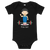 Weightlifting Boy Baby Bodysuit